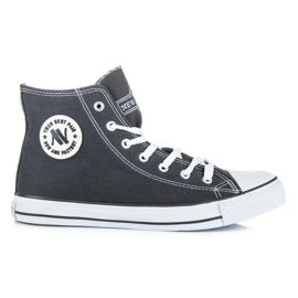 New Age Férfi magas szárú tornacipő szürke