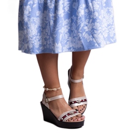 Farah arany ékszandál aranysárga