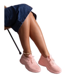 Madi rózsaszín szövet tornacipő Madi rózsaszín szövet tornacipő