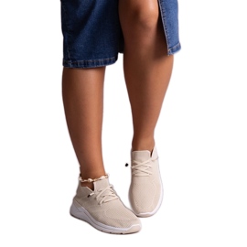 Bézs színű Gaberla felbújós tornacipő Bézs színű Gaberla felbújós tornacipő