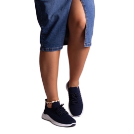 Sötétkék Muaza sportcipő