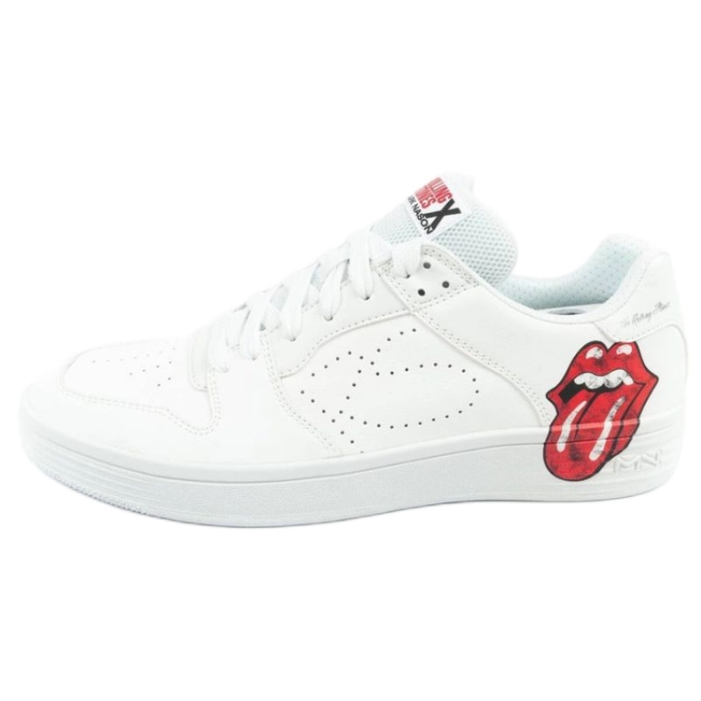 Skechers Palmilla Rolling Stones 210748/WHT cipő fehér