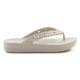 Crocs Classic Platform Flip 207714-2Y2 flip-flop bézs