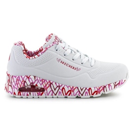 Skechers Uno-Loving Love 155506-WRPK cipő fehér