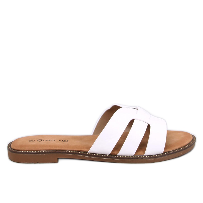 Charnes White női papucs fehér