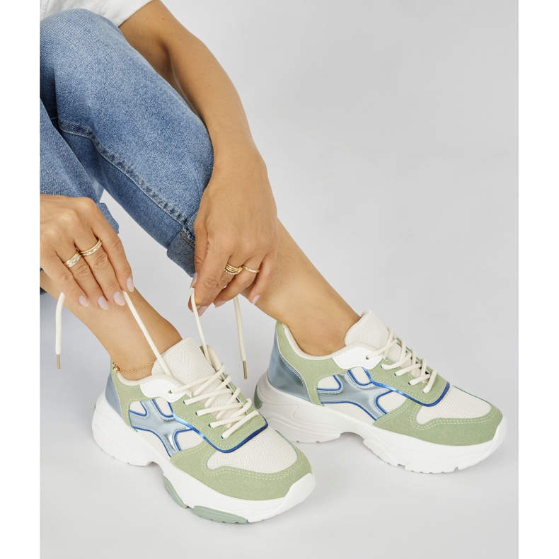 Seastar Női zöld tornacipő