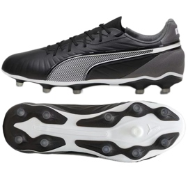 Puma King Match FG/AG 107863-01 futballcipő fekete