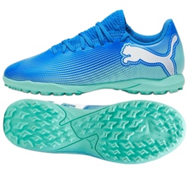 Puma Future 7 Play Tt cipő 107950 01 kék Puma Future 7 Play Tt cipő 107950 01 kék