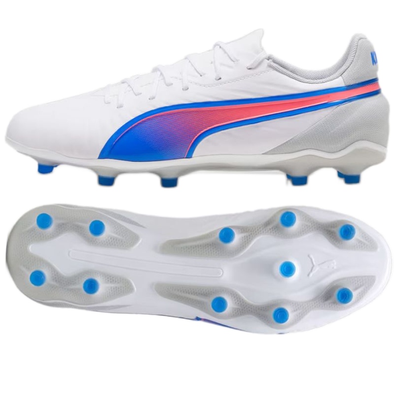 Puma King Match FG/AG cipő 107863 02 fehér