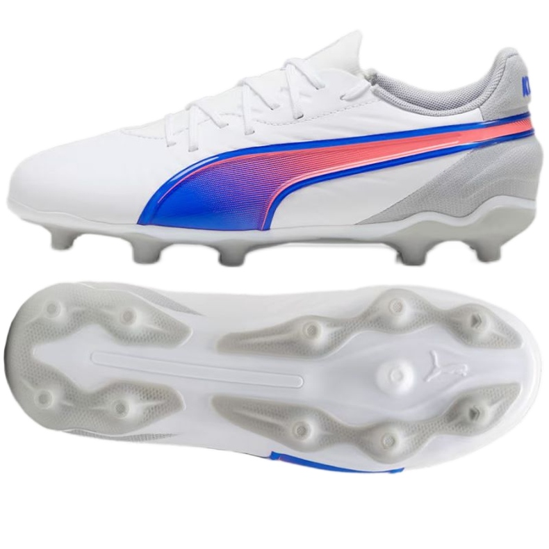 Puma King Match FG/AG cipő 108048 02 fehér