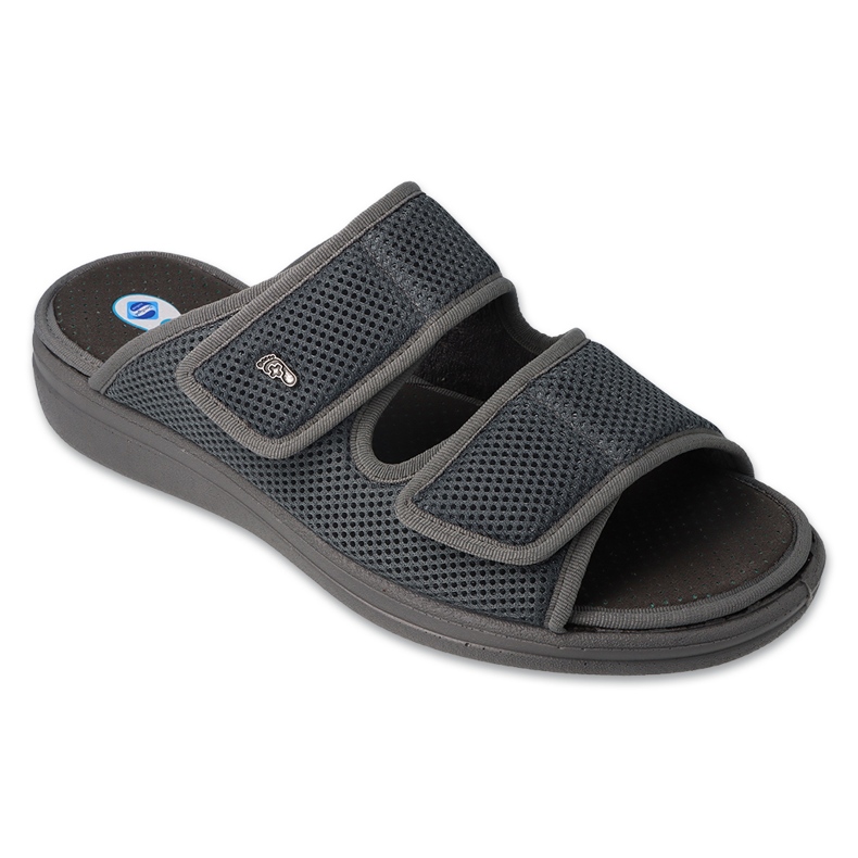 Befado Dr.ORTO férfi papucs antibakteriális pu talpbetéttel 083M002 szürke