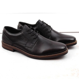 Bőr Rieker 13523-00 M RKR696 fekete Bőr Rieker 13523-00 M RKR696 fekete