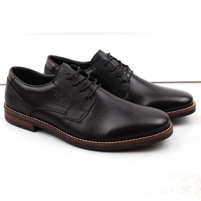 Bőr Rieker 13523-00 M RKR696 fekete