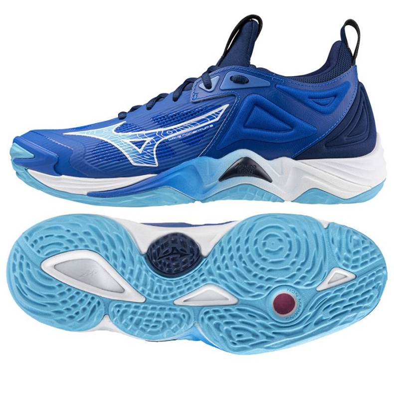 Mizuno Wave Momentum 3 V1GA231201 cipő kék Mizuno Wave Momentum 3 V1GA231201 cipő kék