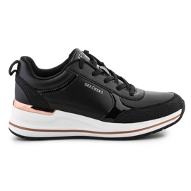 Skechers Billion 2 cipő - Fine Shine 177345-BLK fekete