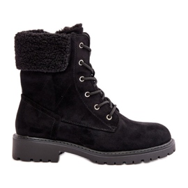 Hőszigetelt női munkáscsizma cipzárral, fekete Mivael