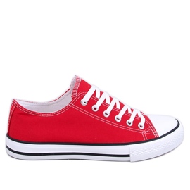 Klasszikus női tornacipő Basic Red piros