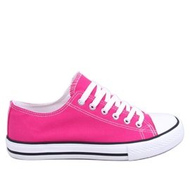 Klasszikus női tornacipő Basic Fuchsia rózsaszín Klasszikus női tornacipő Basic Fuchsia rózsaszín