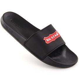 Férfi fekete sportflip-flop Big Star OO174028 Férfi fekete sportflip-flop Big Star OO174028