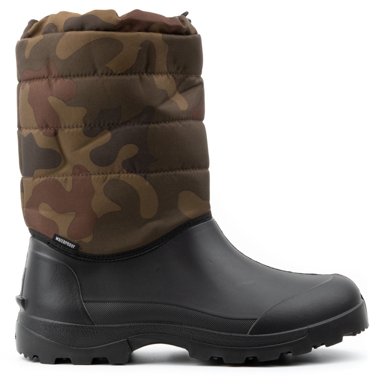 Fagum-Stomil Cipők, habszivacs lábbelik, szigetelt Wellington csizmák, Trevor magas fekete