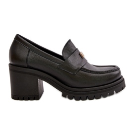 Zazoo 20168 elegáns női magassarkú cipő, természetes bőr, fekete Zazoo 20168 elegáns női magassarkú cipő, természetes bőr, fekete