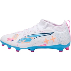 Puma Ultra 5 Match Up FG/AG 108065 01 futballcipő fehér