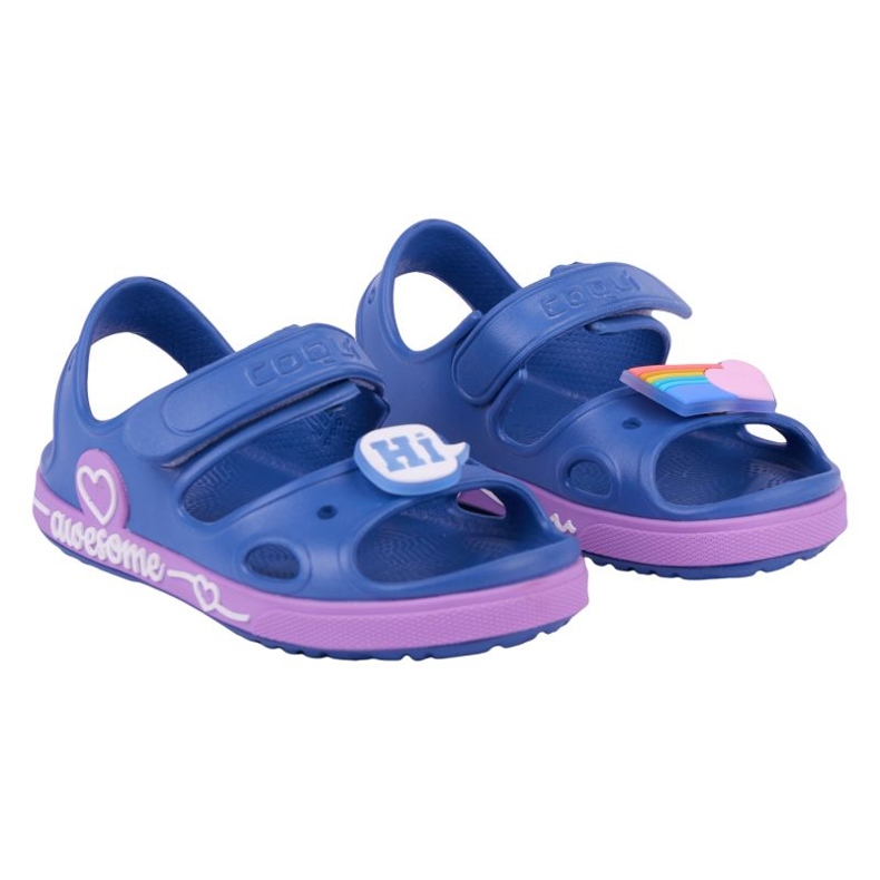 Coqui Yogi szandál 92800617418 kék