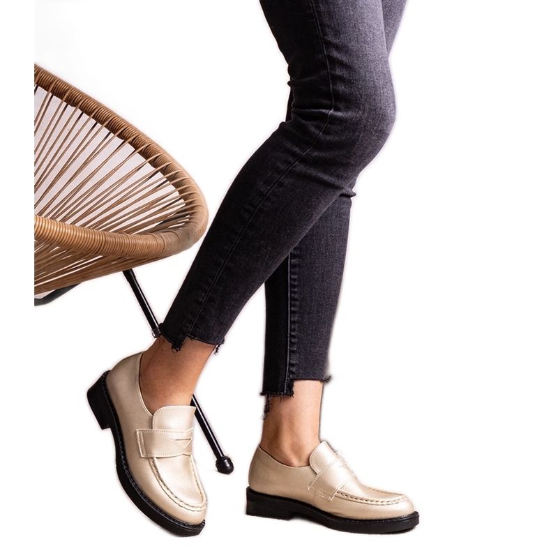 Arany elegáns Élodie naplopók aranysárga