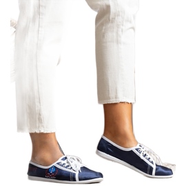 Woodstock női sötétkék tornacipő