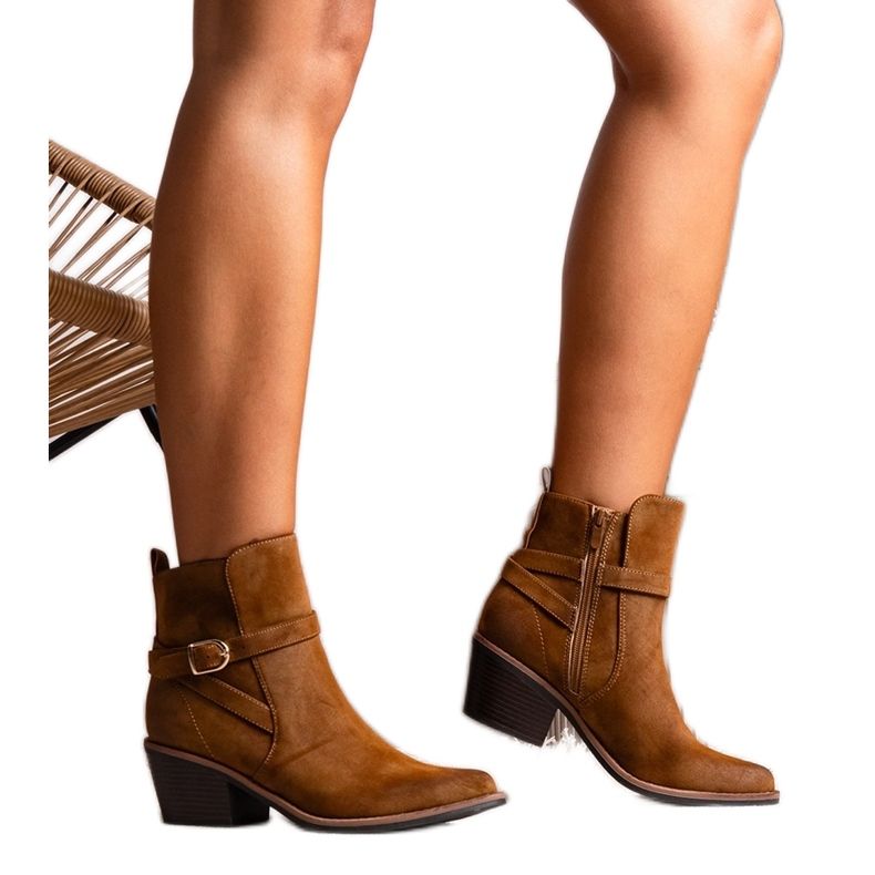 Mihaela barna magas sarkú bokacsizmája