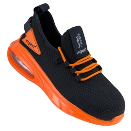 URGENT 229/S1 Sr munkacipő fém orrral fekete