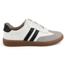 Olivier Női bőrcipő Style 1259 fehér tornacipő