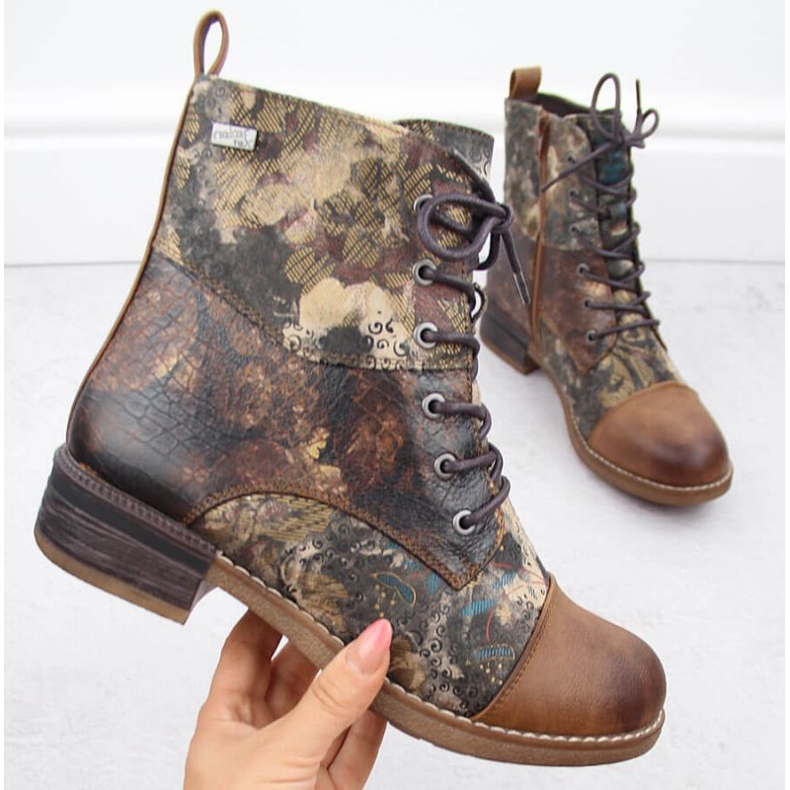 Rieker W RKR722 hőszigetelt csizma barna