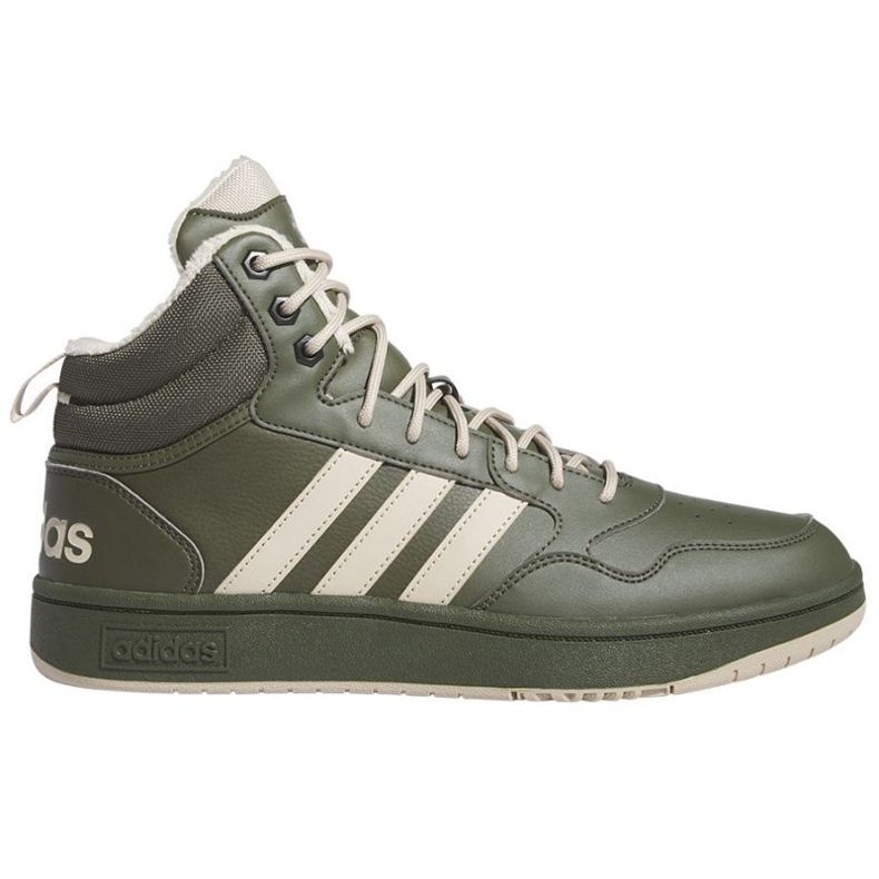 Adidas Hoops 3.0 Mid IH0163 cipő zöld