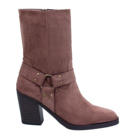 Hardin Khaki velúr cowboy csizma barna Hardin Khaki velúr cowboy csizma barna