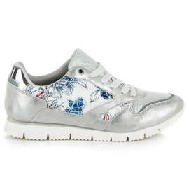 Mckeylor Női tornacipők a kötésen szürke