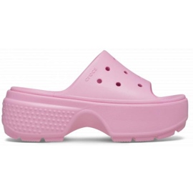 Crocs Stomp Slide 209346-6WY papucs rózsaszín Crocs Stomp Slide 209346-6WY papucs rózsaszín