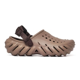 Crocs Echo clog 207937-2Q9 papucs barna