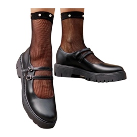 Női pántos cipő Fekete Rialuna Női pántos cipő Fekete Rialuna