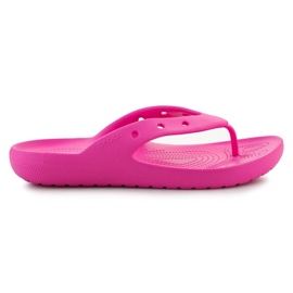 Crocs Classic Flip V2 flip-flop 209402-6UB rózsaszín Crocs Classic Flip V2 flip-flop 209402-6UB rózsaszín