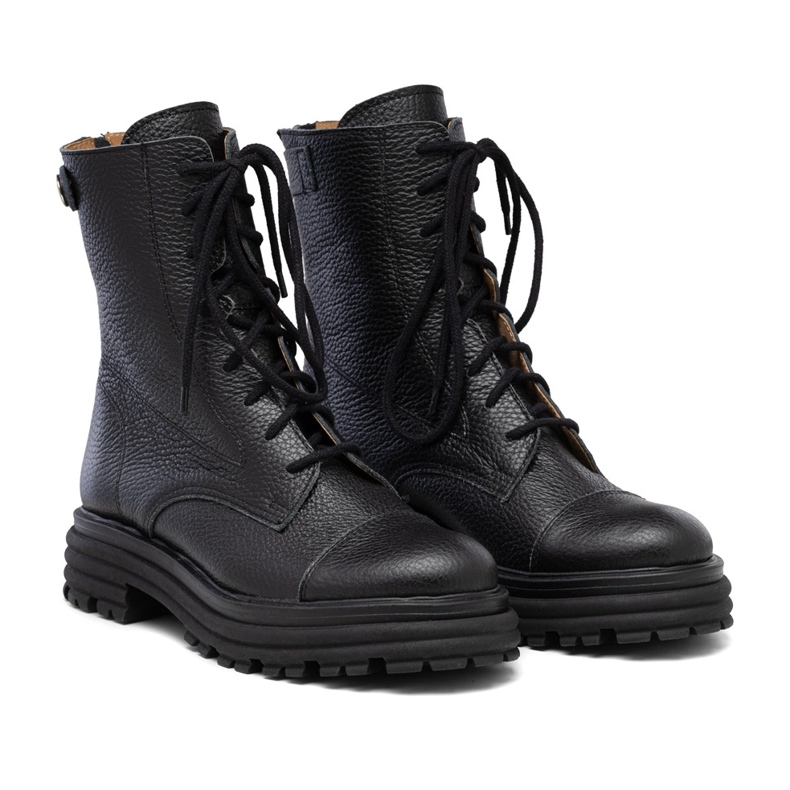 Női fekete bőrtáskák Butdam WOR1