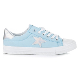 Hologramos tornacipő kék Hologramos tornacipő kék