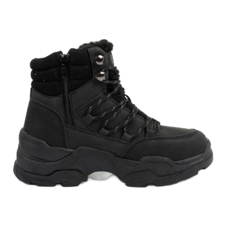 Lee Cooper LCJ-24-03-3060L cipő fekete