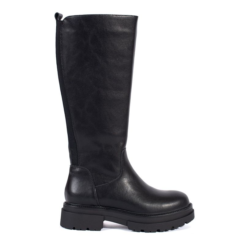 Fekete női csizma Sergio Leone-tól