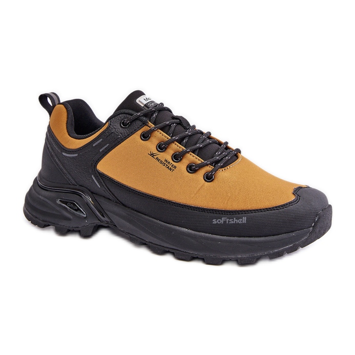 Könnyű férfi trekking sportcipők McBraun Camel bézs Könnyű férfi trekking sportcipők McBraun Camel bézs