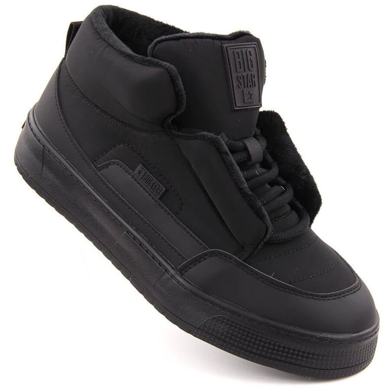 Női fekete szigetelt csizma Big Star OO274A530