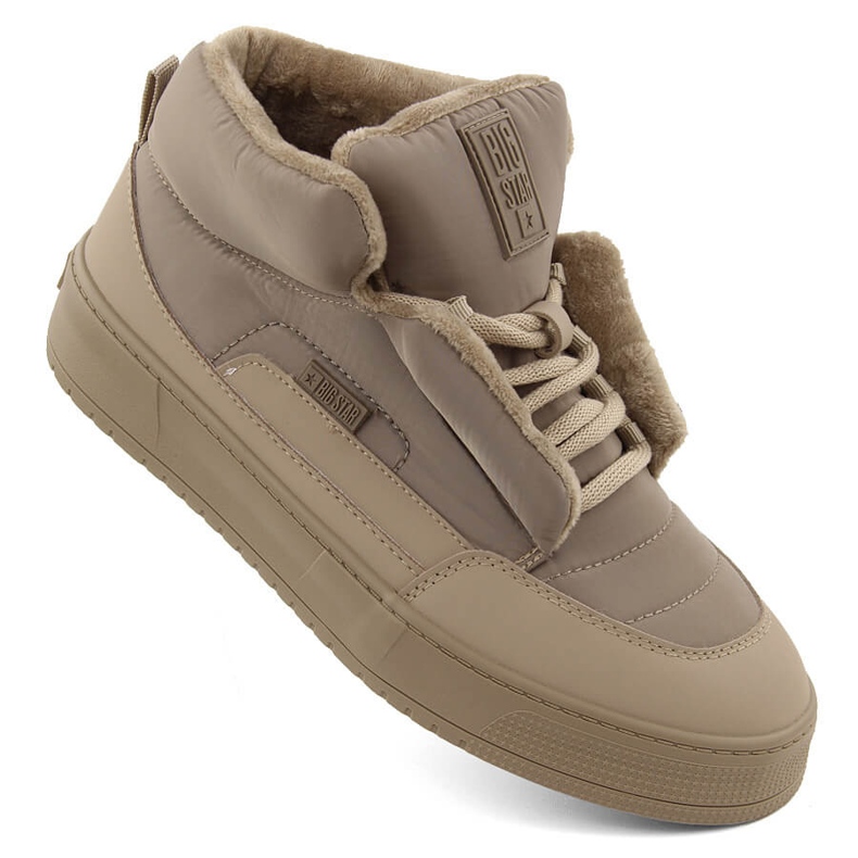 Bézs színű női hőszigetelt csizma Big Star OO274A532