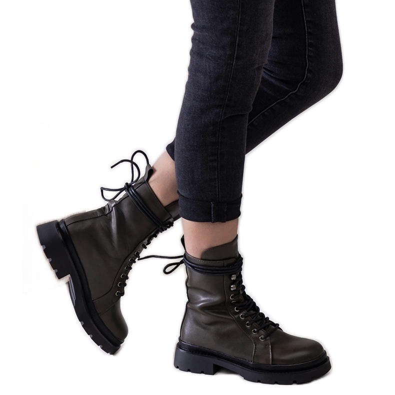 Zöld szigetelt túrabakancs a Tuimától