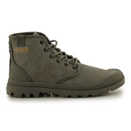Palladium Pampa Hi Coated U 74375-377-M Dusky Green cipő zöld