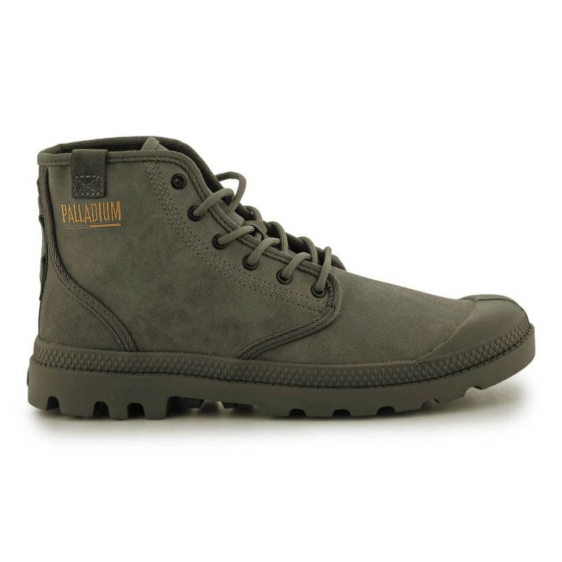Palladium Pampa Hi Coated U 74375-377-M Dusky Green cipő zöld